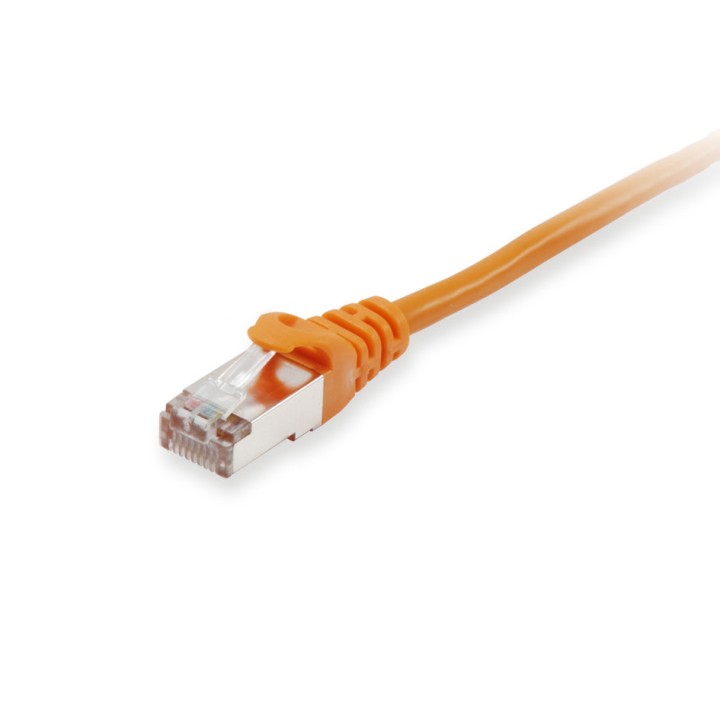 Cable EQUIP RJ45 Cat.6a S/FTP 1m Naranja (EQ606603)