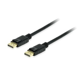 Cable EQUIP DP/M a DP/M 1m Negro (EQ119251)