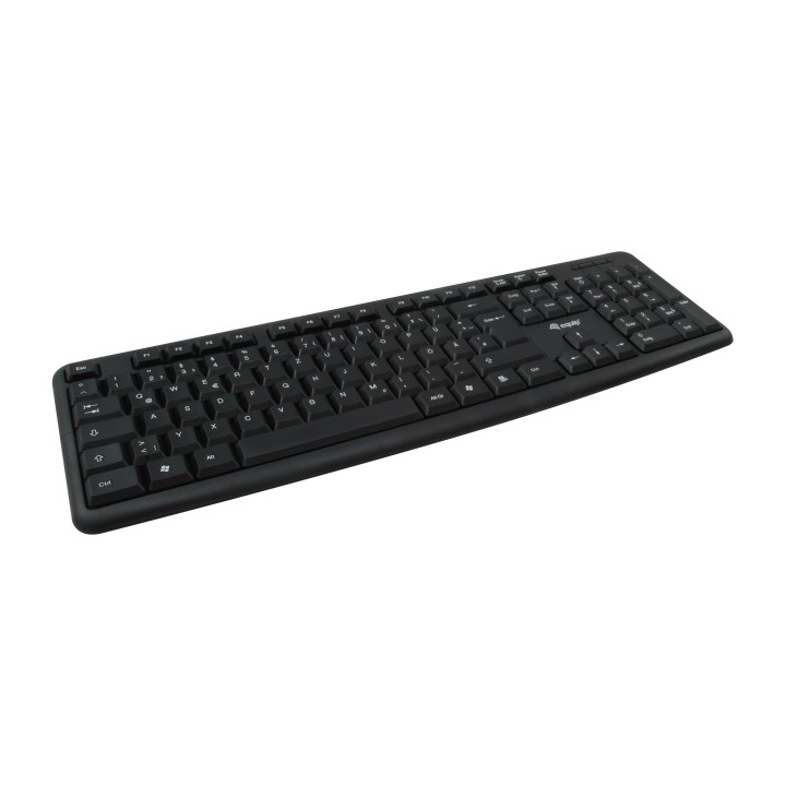 Teclado+Ratón EQUIP Life USB Portugués Negro (EQ245202)