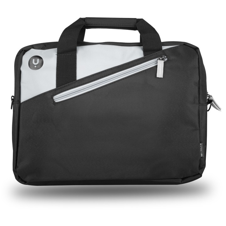Maletin NGS Monray 14" Nylon Negro/Gris (GINGERBLACK14)