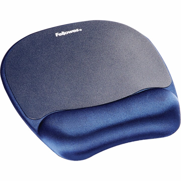 Alfombrilla/Reposamuñecas Fellowes Espuma Azul(9172801)