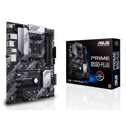 ASUS PRIME B550-PLUS:(AM4) 4DDR4 USB HDMI DP RJ45 ATX