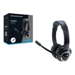 Auric+Micro CONCEPTRONIC 3.5mm Negros (POLONA02B)