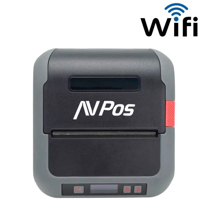Impresora Térmica Wi-Fi AVPos MLP900W portátil con pantalla OLED y batería 2500mAh