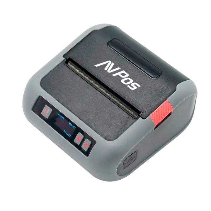 Impresora Térmica Wi-Fi AVPos MLP900W portátil con pantalla OLED y batería 2500mAh