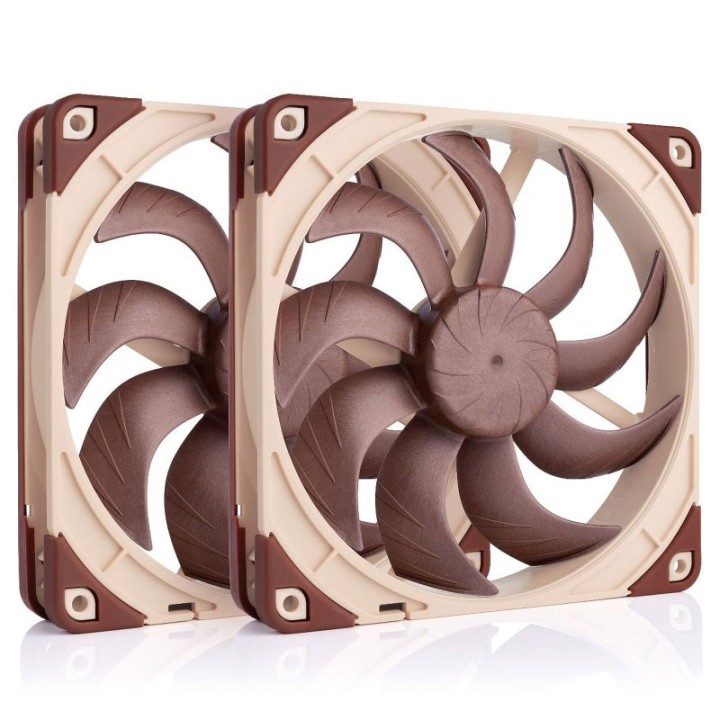 Ventilador suplementario Noctua NF-A14x25 G2 PWM Sx2-PP 140mm PWM Push/Pull funcionamiento silencioso