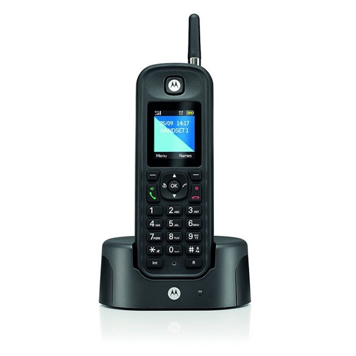 Motorola O201 Teléfono Inalámbrico Largo Alcance Negro
