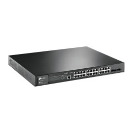 Switch TP-Link 24xRJ45 GbE 4SFP PoE+ Rack (TL-SG3428MP)