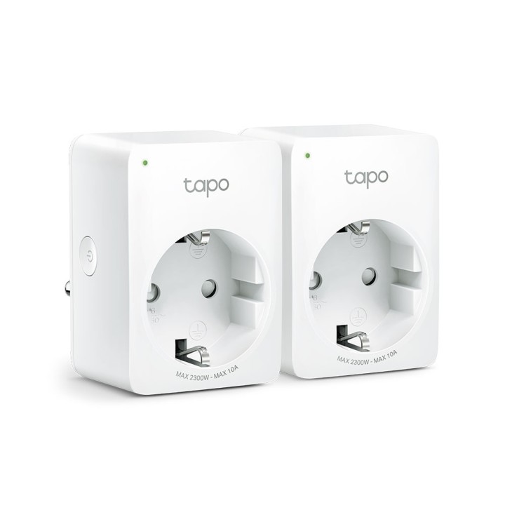 Enchufe Inteligente TP-Link WiFi BT Pack 2 (Tapo P100)