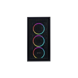 Caja Gaming Abysm Danube Kamp ARGB ATX Negra (AB812107)