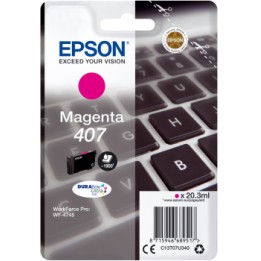 Tinta Epson 407 Magenta 20.3ml 1900 pág (C13T07U340)