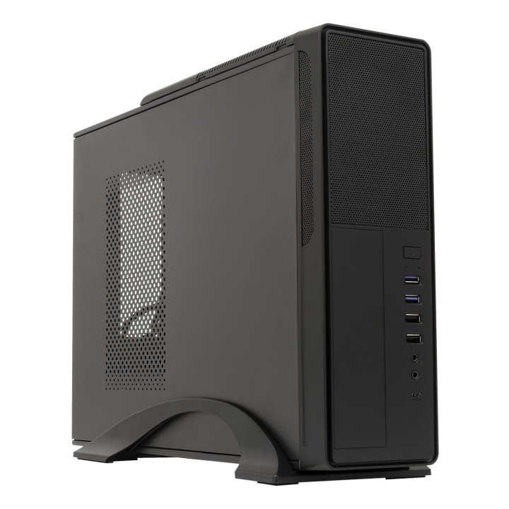 Caja UNYKA Slim 450W USB 2/3 mATX Negra (UK-2010-52103)