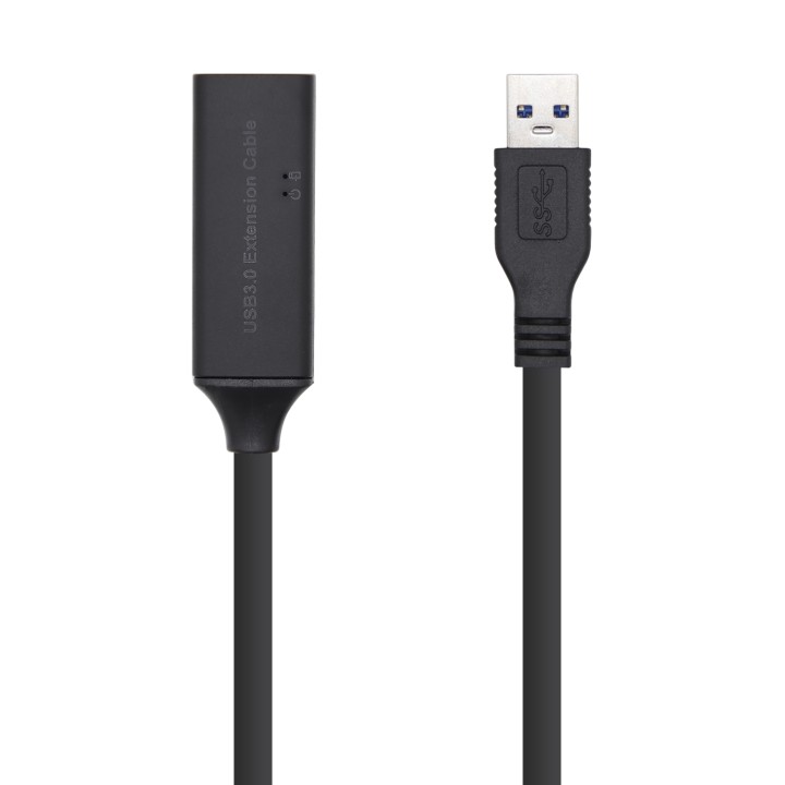 Cable AISENS USB-A/M a USB-A/H 15m Negro (A105-0409)