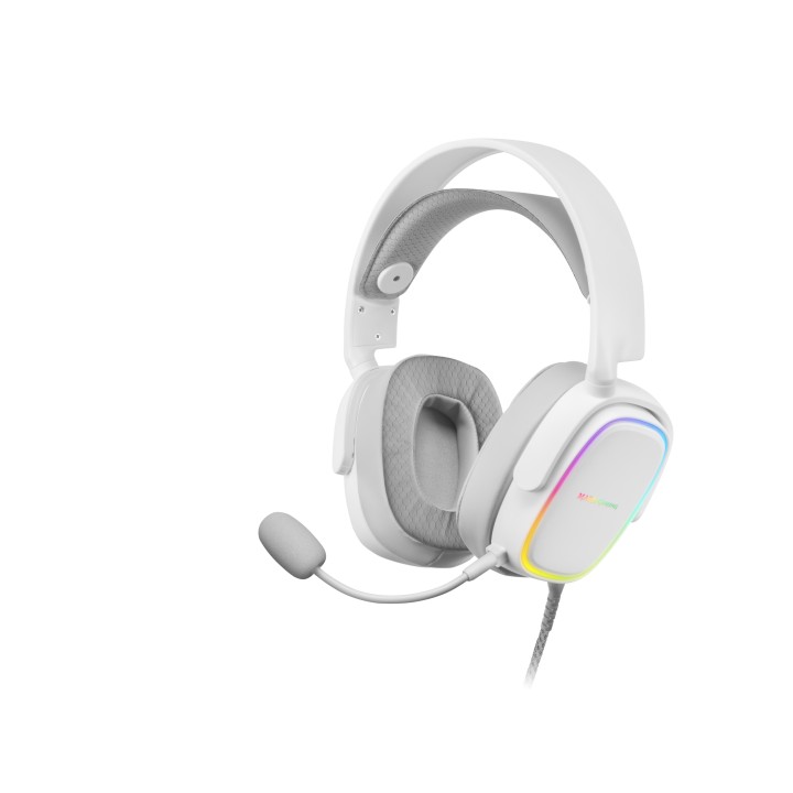 Auric+Micro Mars Gaming RGB 3.5mm USB Blancos (MHAXW)