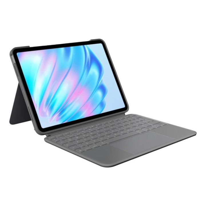 Logitech Combo Touch Funda con Teclado Español Gris Oxford para iPad Air 11" (M2, M3, M4)/Air 5ª Gen