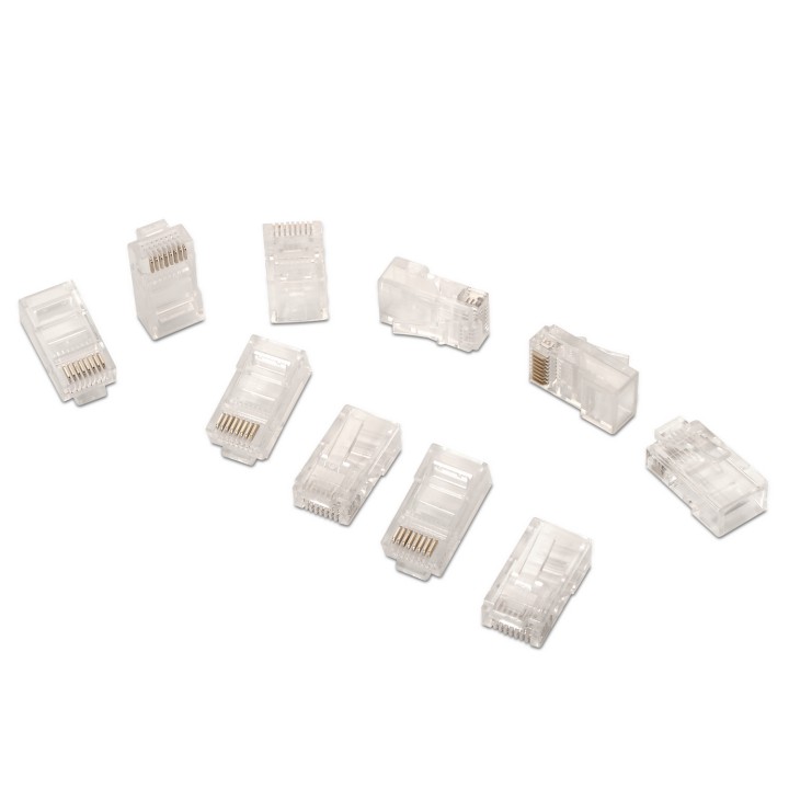 Conector AISENS RJ45 8 Hilos Cat.6 10 Unid (A139-0297)