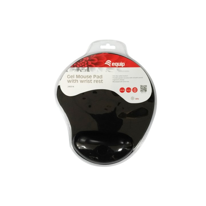 Alfombrilla de Gel EQUIP Life Negra (EQ245014)