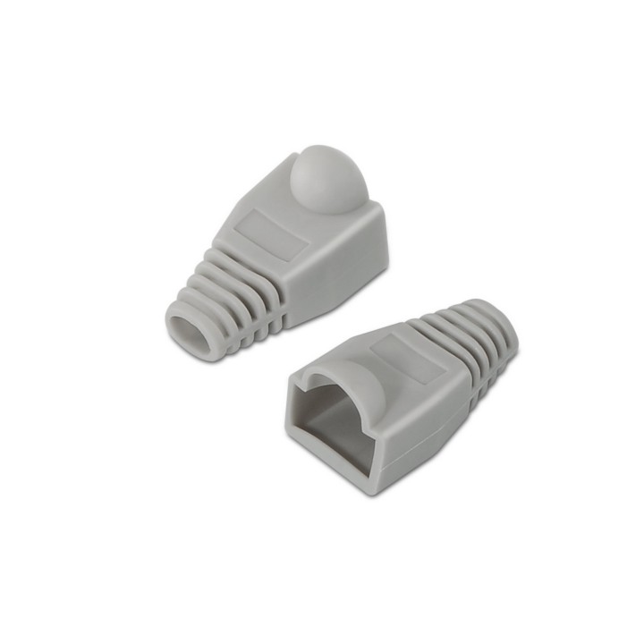 Funda AISENS RJ45 10 Unidades Gris (A140-0306)