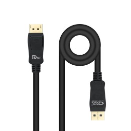Nanocable DP/M a DP/M 2m Negro (10.15.2502)