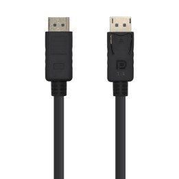 Cable AISENS DP/M a DP/M 3m Negro (A149-0391)
