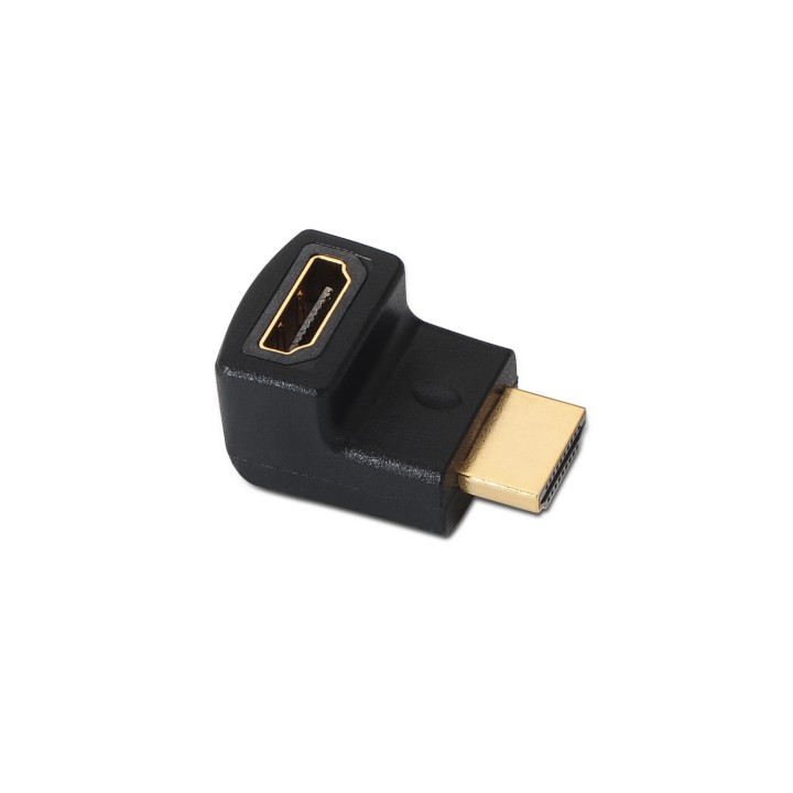 Adaptador AISENS HDMI A/H a HDMI A/M Negro (A121-0124)