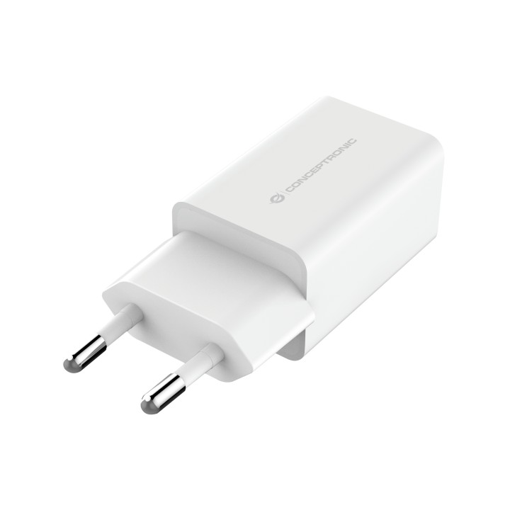 Cargador Pared CONCEPTRONIC 1USB 2.0 Blanco (ALTHEA06W)