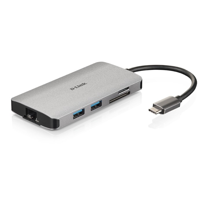 Dock D-Link USB-C a USB-A/C HDMI RJ45 Lector (DUB-M810)