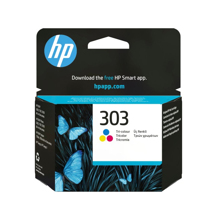 Tinta HP 303 Tricolor 165 páginas (T6N01AE)
