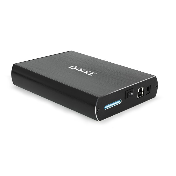 Caja TooQ HDD 3.5" USB-B 3.0 Negra (TQE-3531B)