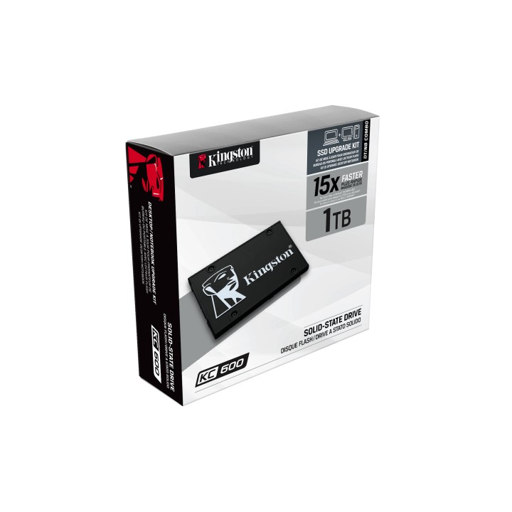 SSD Kingston KC600 2.5" 1Tb SATA3 3D TLC (SKC600/1024G)