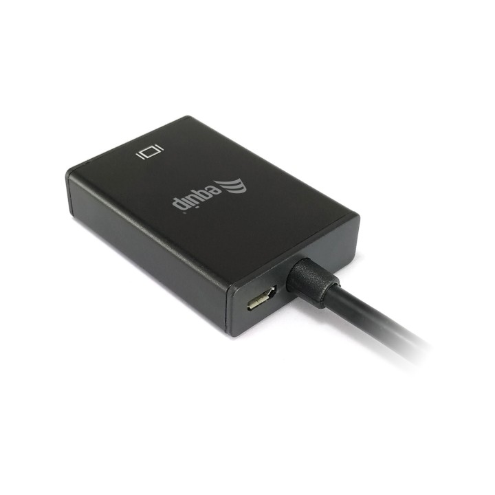 Adaptador EQUIP VGA-M a HDMI-H jack3.5" (EQ119038)
