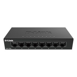 Switch D-Link 8xRJ45 GbE Negro (DGS-108GL)