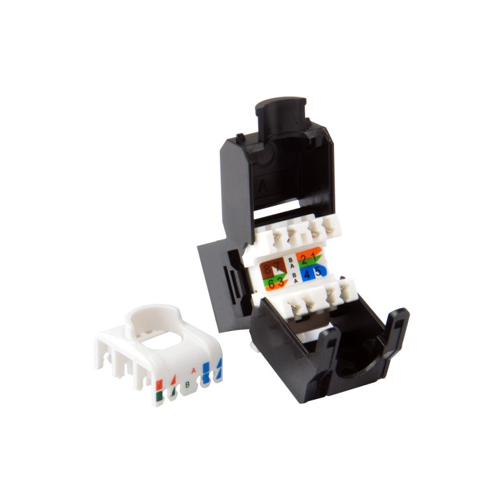 Conector EQUIP RJ45/H a LSA/H Cat6 8 Unidades(EQ769226)
