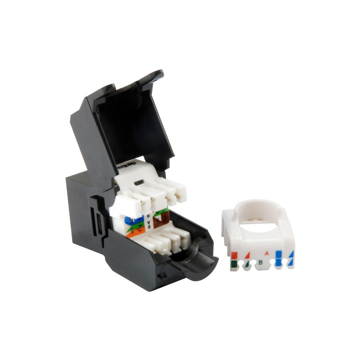 Conector EQUIP RJ45/H a LSA/H Cat6 8 Unidades(EQ769226)