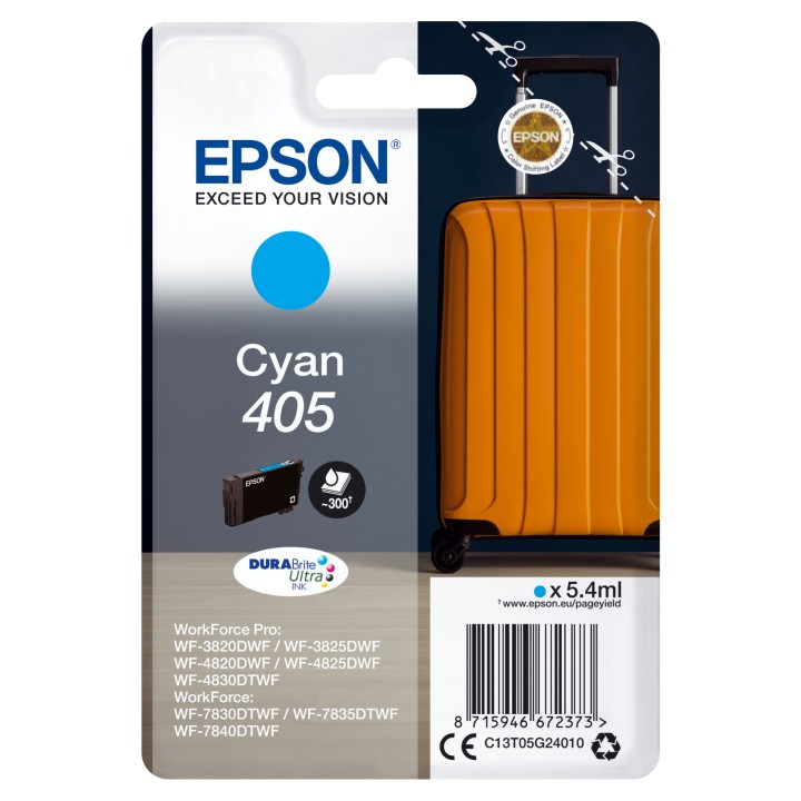 Tinta Epson 405 Cian 5.4ml (C13T05G24010)
