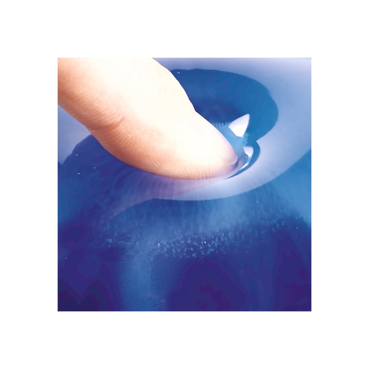 Reposamuñecas Fellowes Gel Crystal Azul (9114120)