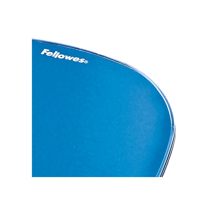 Reposamuñecas Fellowes Gel Crystal Azul (9114120)