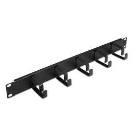 Organizador Cables Metálico AISENS 1U Negro (A141-0309)