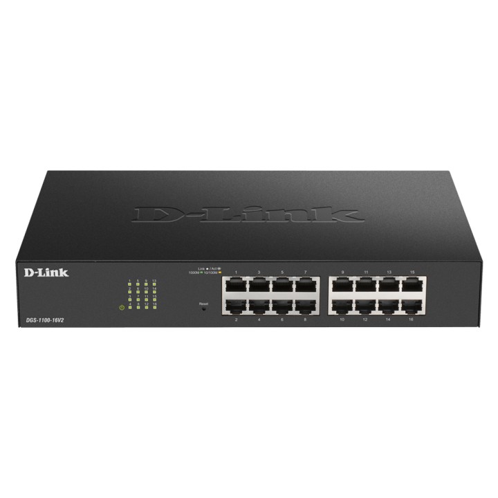 Switch D-Link 24xRJ45 GbE PoE+ Rack (DGS-1100-24PV2)