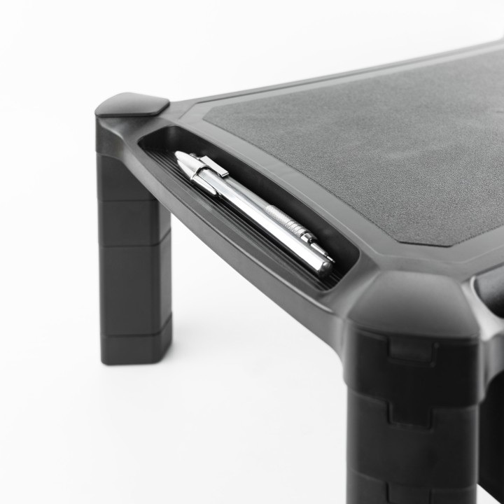 Soporte Elevador TOOQ Multiusos Cajón Negro (MMPSSD01)