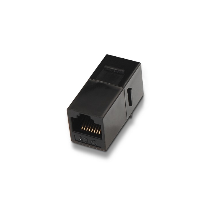 Adaptador AISENS RJ45/H a RJ45/H UTP Negro (A139-0299)