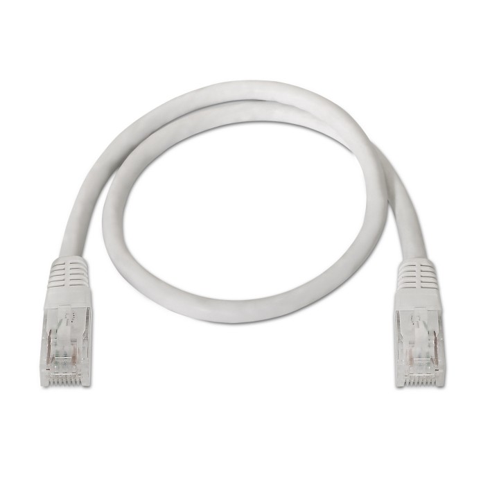 Latiguillo AISENS RJ45 Cat6 UTP 0.5m Blanco (A135-0249)