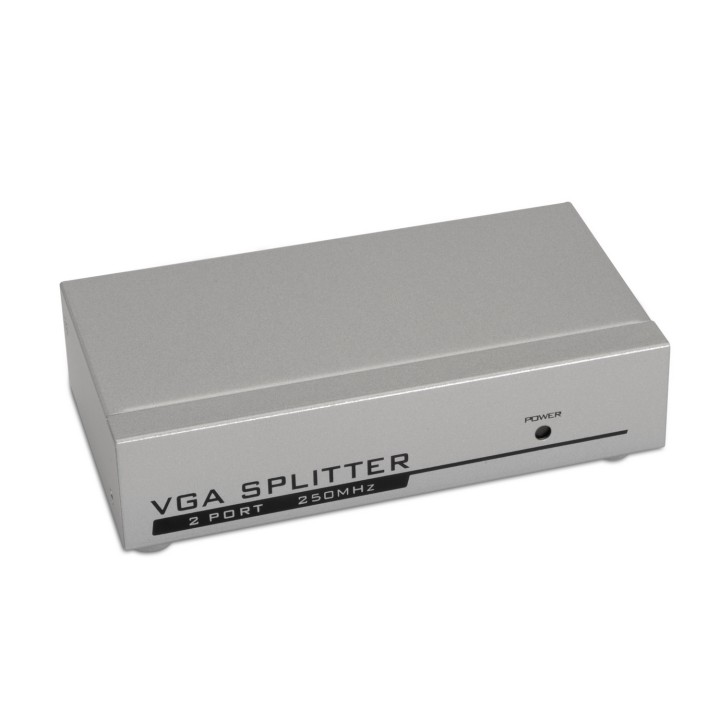 Splitter AISENS 1xVGA In 2xVGA Out Gris (A116-0084)