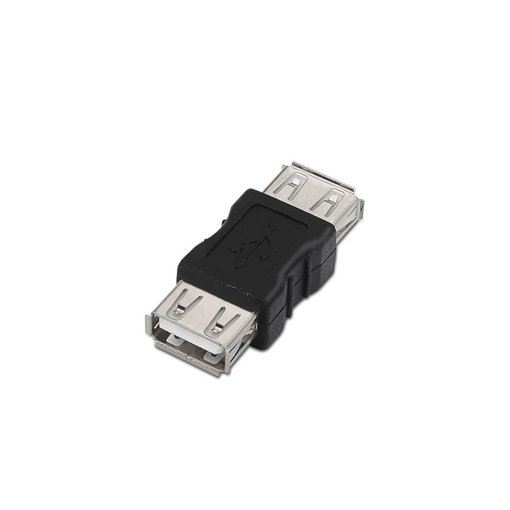Adaptador AISENS 2x USB-A 2.0/H Negro (A103-0037)