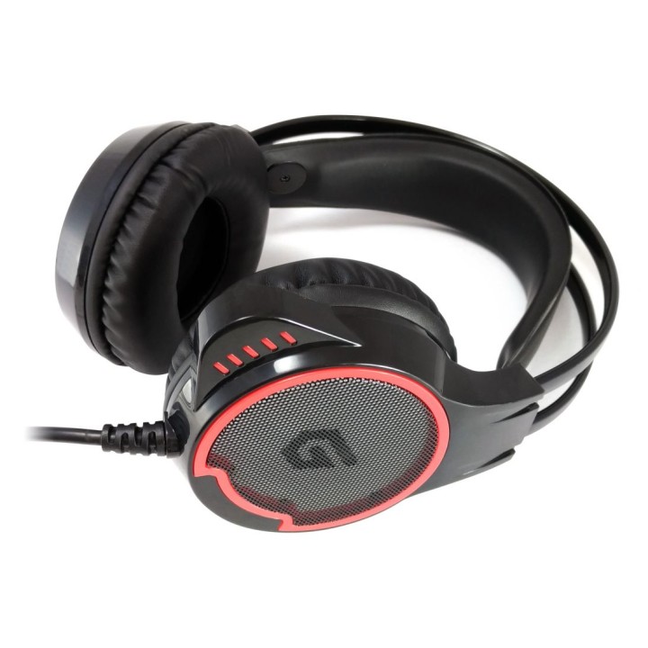 Auric+Micro CONCEPTRONIC 7.1 USB Negro/Rojo (ATHAN01B)