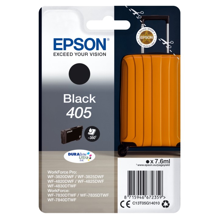 Tinta Epson 405 Negro 7.6ml (C13T05G14010)