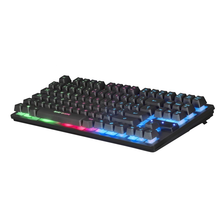 T+Ratón Mars Gaming LED RGB USB Óptico Negro (MCPTKLES)