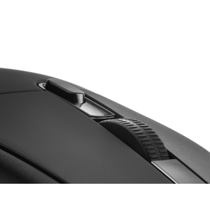 T+Ratón Mars Gaming LED RGB USB Óptico Negro (MCPTKLES)