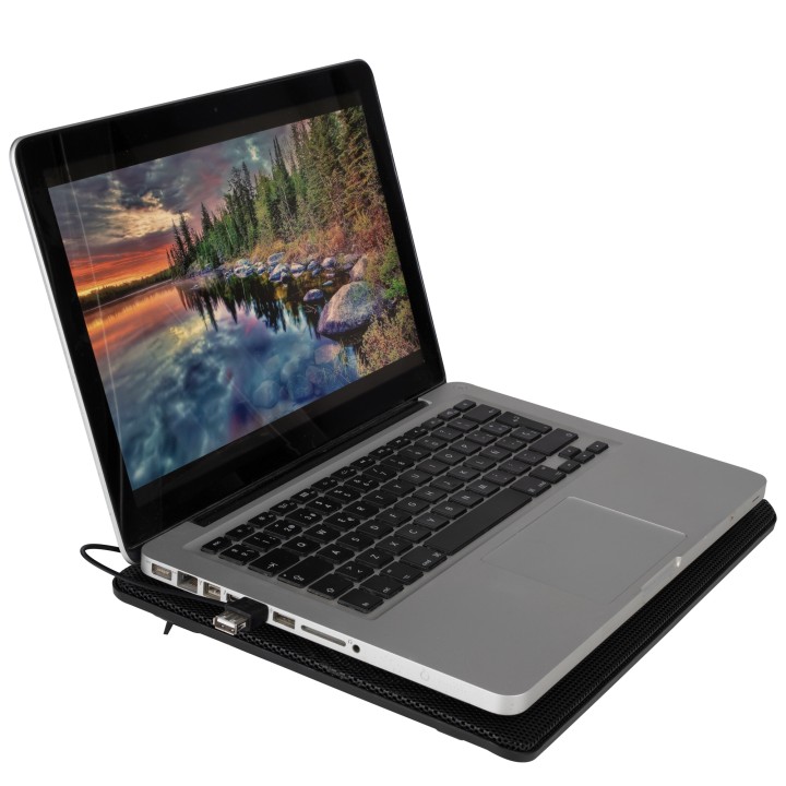 Base Refrigeración NGS 15.6" LED 1xUSB Negra (JETSTAND)