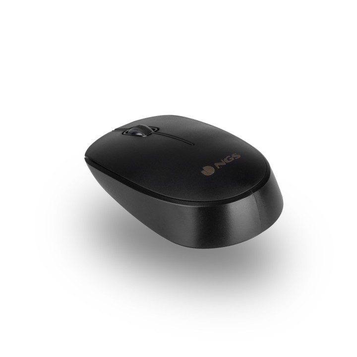 T+Ratón NGS Multimedia RF 1000dpi Negro (ALLUREKIT)